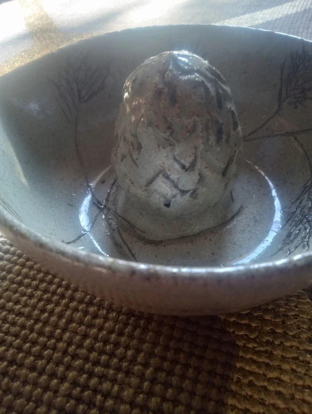 Salt Marsh Pottery Lemon/Lime Juicer Bowl. Hand thrown.